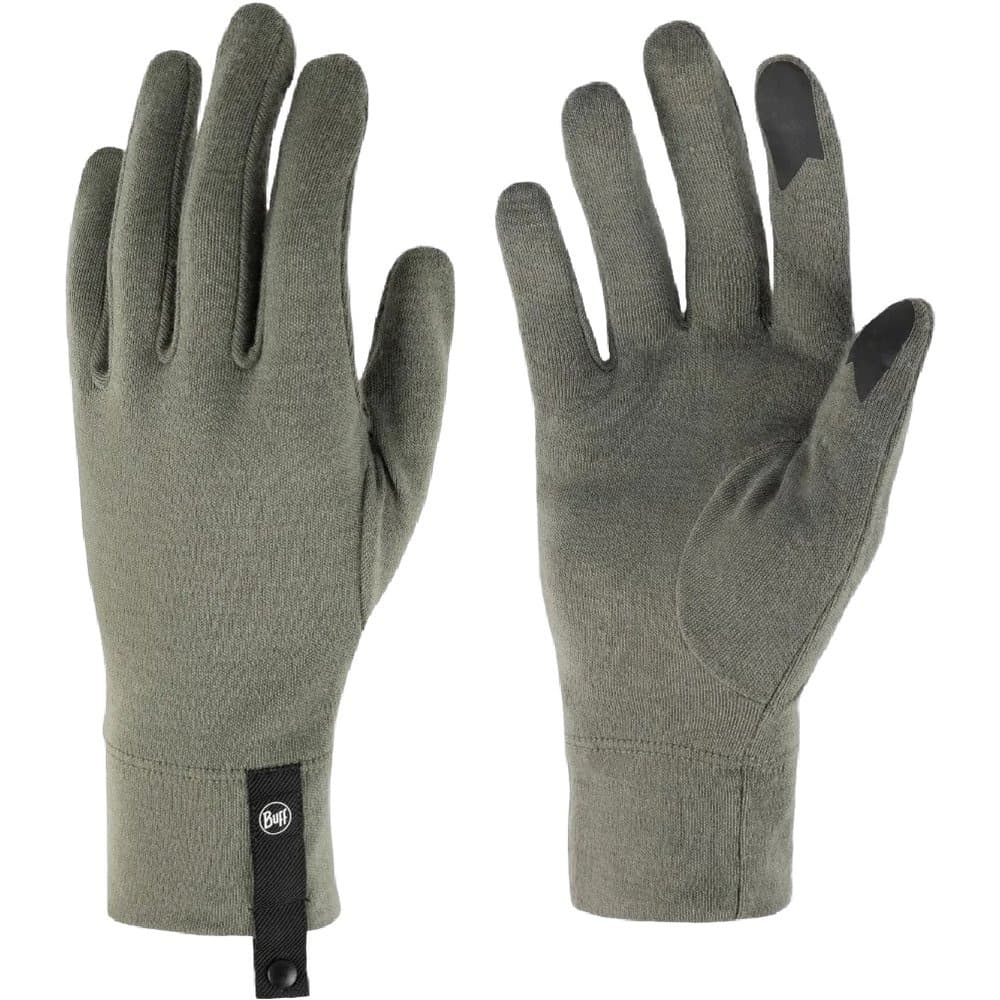 Merino Midweight Gloves Khaki, view: 0