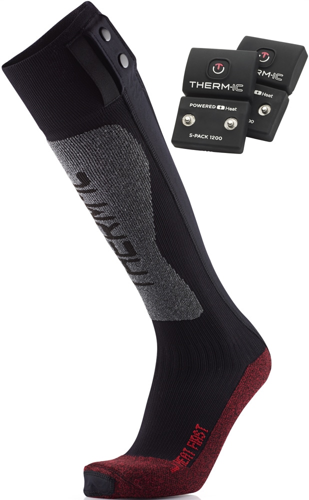 productImage: Therm-ic Powersock Set First +S-Pack 1200 akkukäyttöiset lämpösukat