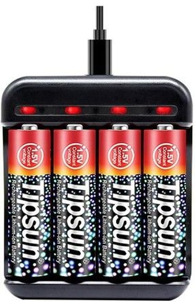 productImage: 1.5V AA ladattava akkupaketti, Lithium-ion