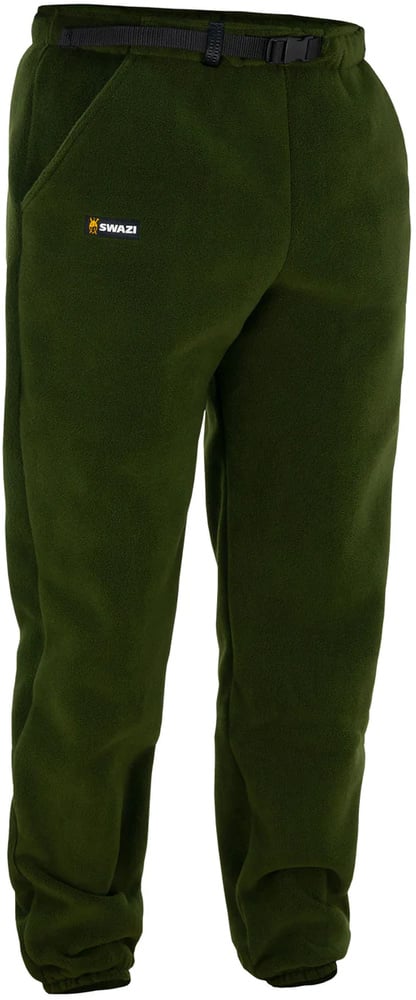 productImage: Bush Fleece Pants metsästys- ja ulkoiluhousut, tummanvihreä