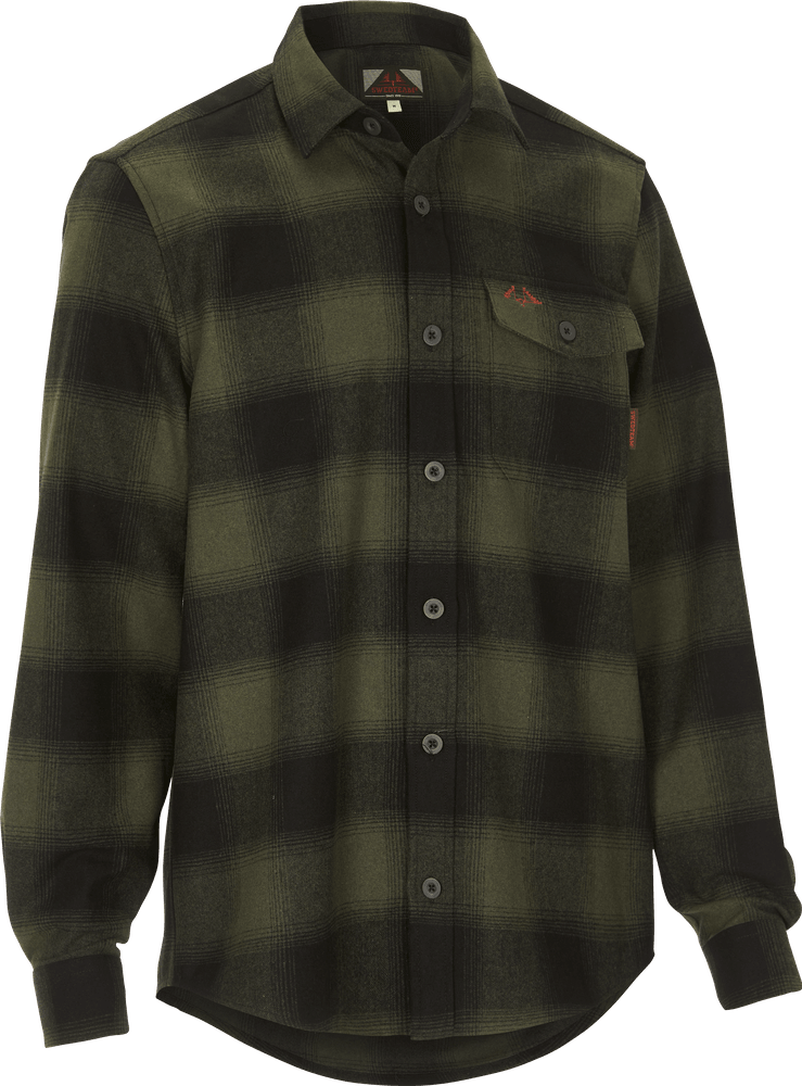 productImage: Lynx Wool Shirt kauluspaita, vihreä