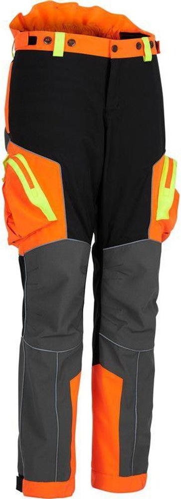 productImage: Protect Pro Shell Trouser housut, musta/huomio-oranssi