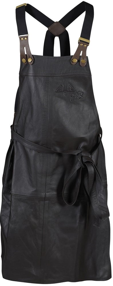 productImage: Bull Stening Edition nahkainen esiliina, Apron Brown