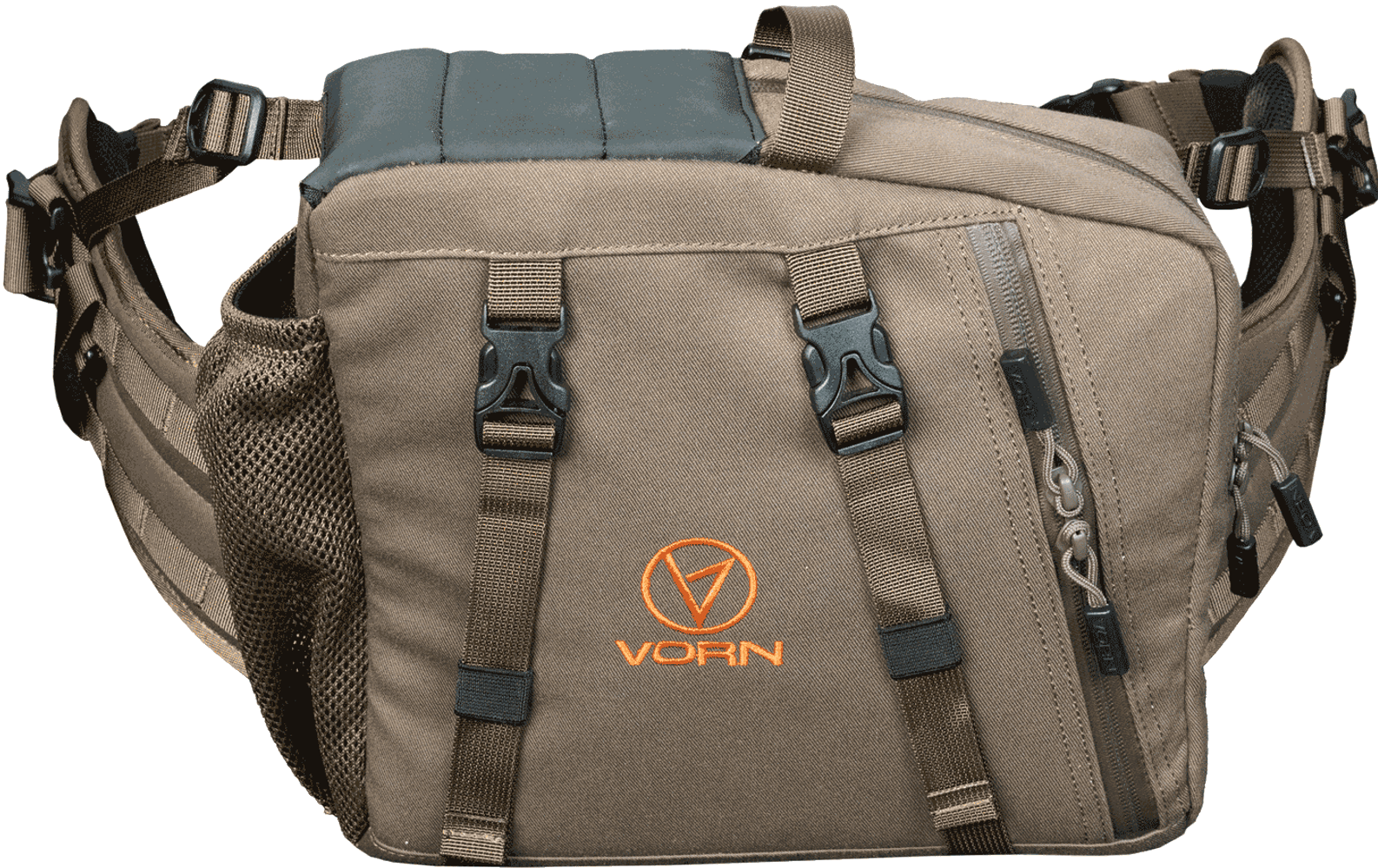 productImage: Vorn SR10 lonkkareppu ammuntatasolla, Ash Green