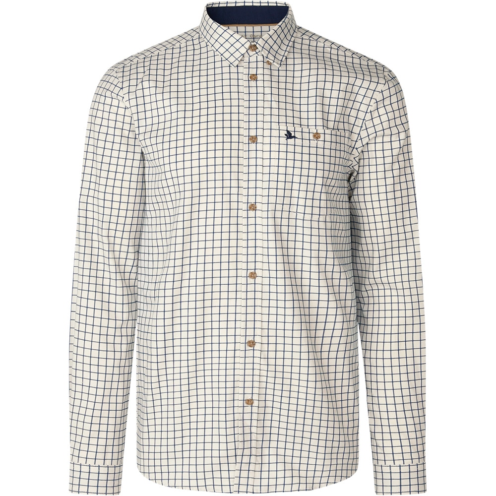 Oxford Skytteskjorta Dark Sapphire Check, view: 1
