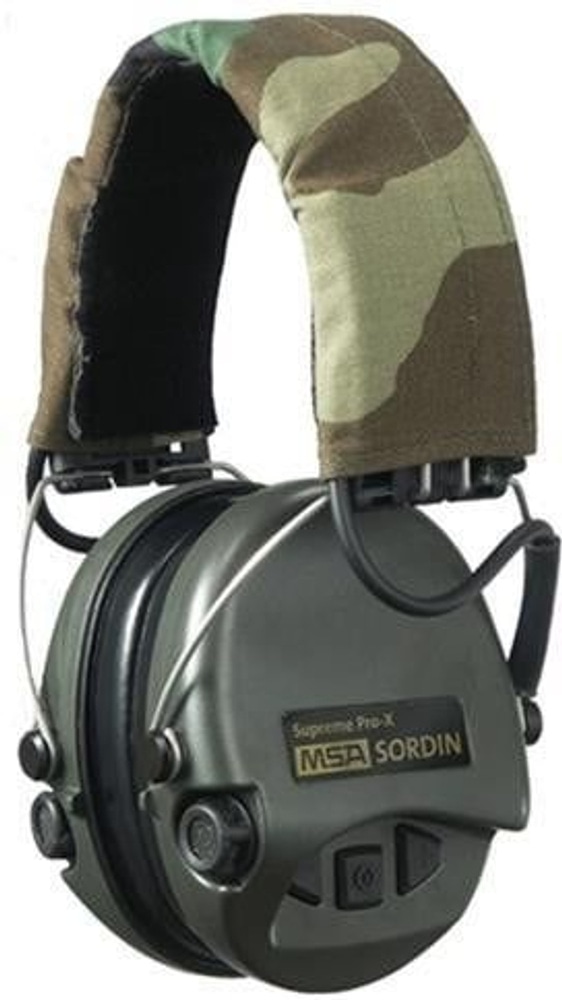 productImage: MSA Supreme Pro-X -aktiivikuulosuojaimet, vihreä