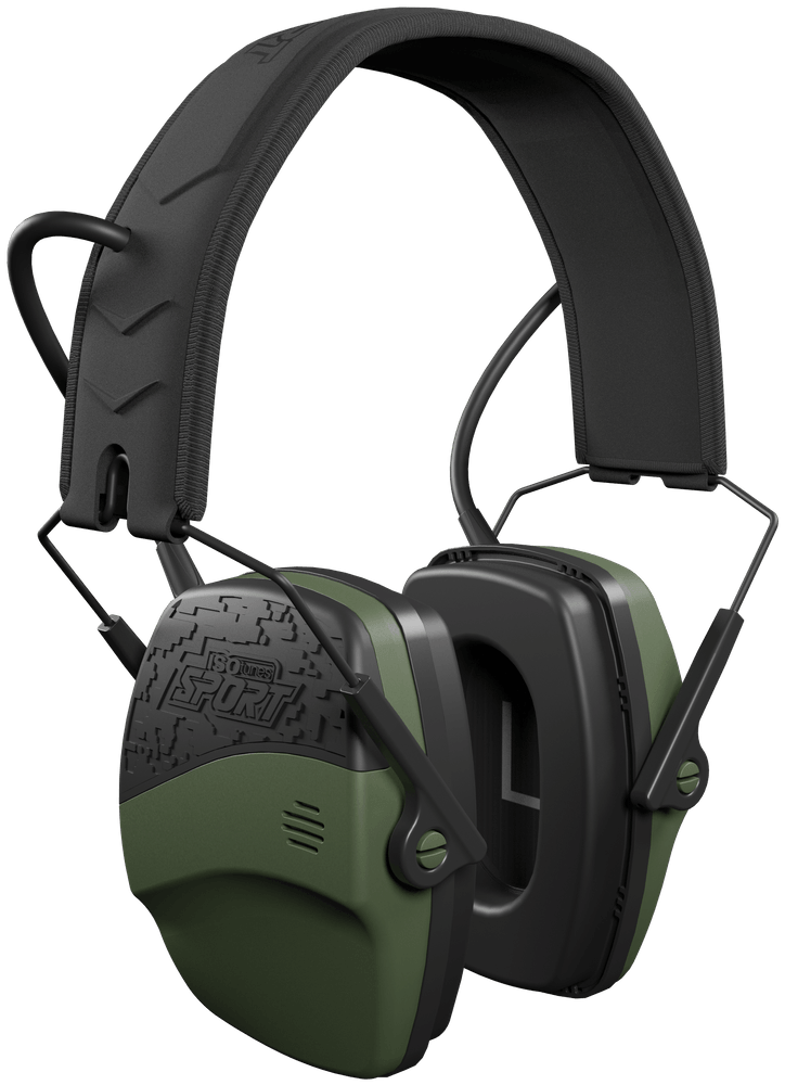 productImage: ISOTunes Sport DEFY Slim BT kuulosuojaimet, vihreä
