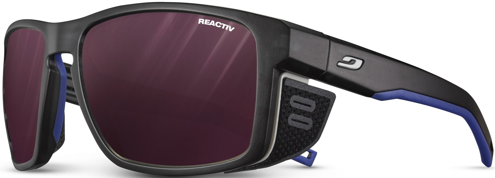 Shield Black Translucent/Blue/White Reactiv 0-4 HC aurinkolasit, view: 1