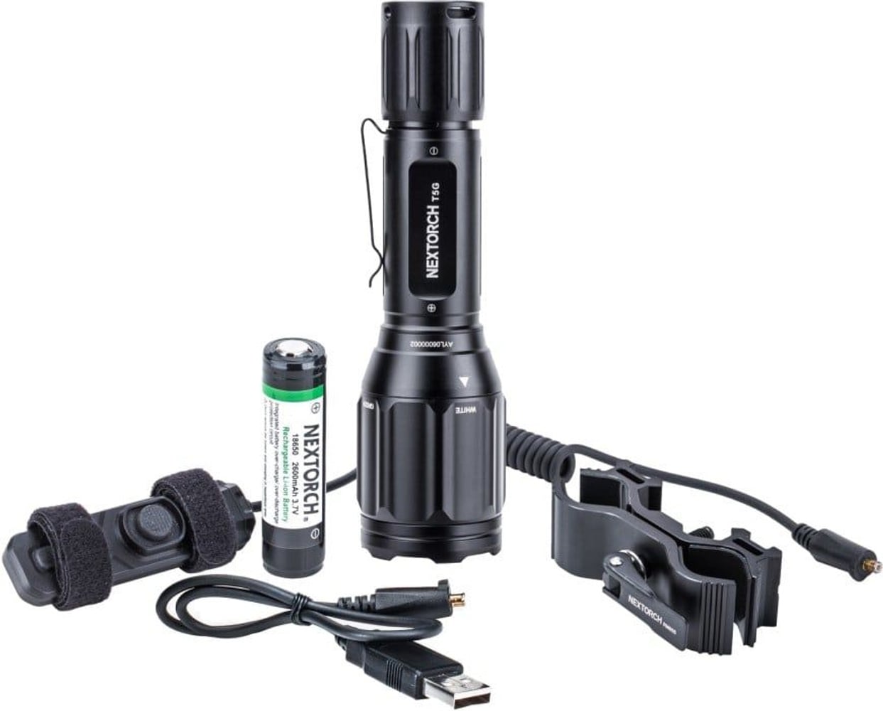 productImage: Asevalosetti T5G v2 Valkoinen/Vihreä LED 1200/170 lm