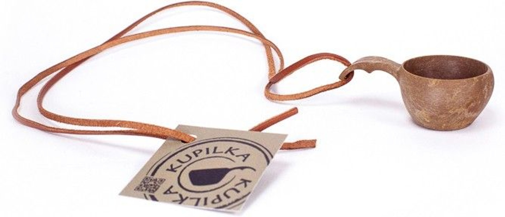 productImage: 1 Mini Cup with Leather Cord Brown