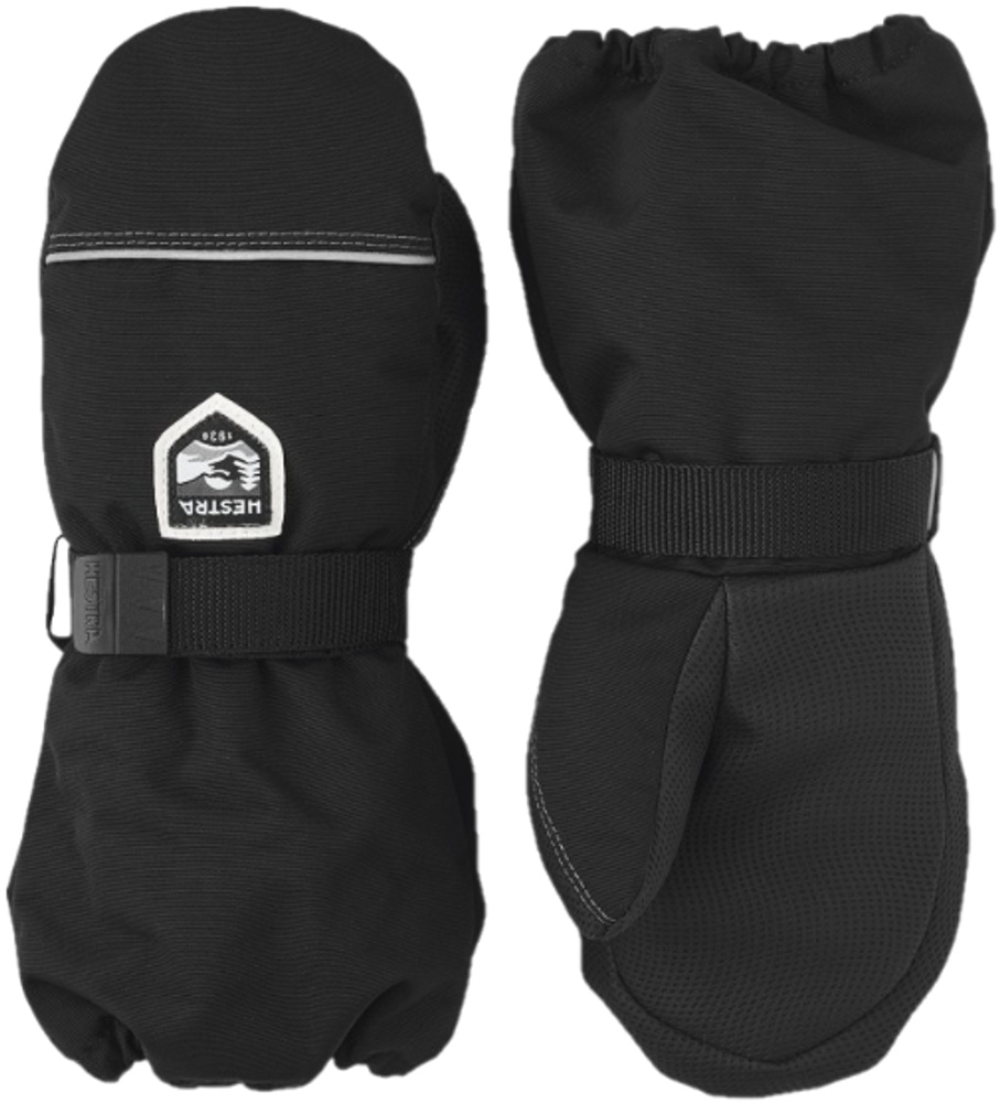 productImage: Baby's Wool Terry Mitt lasten villavuorattu kinnas, musta
