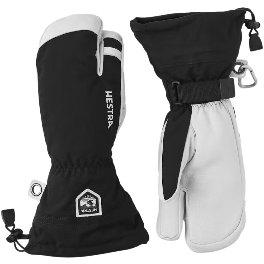 productImage: Army Leather Heli Ski 3 Finger Musta