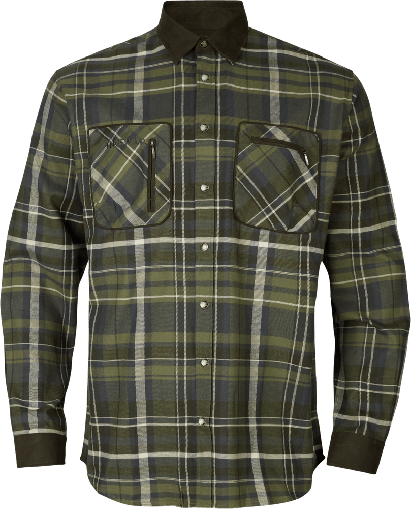 productImage: Pajala Skjorta flanellipaita, Olive Check