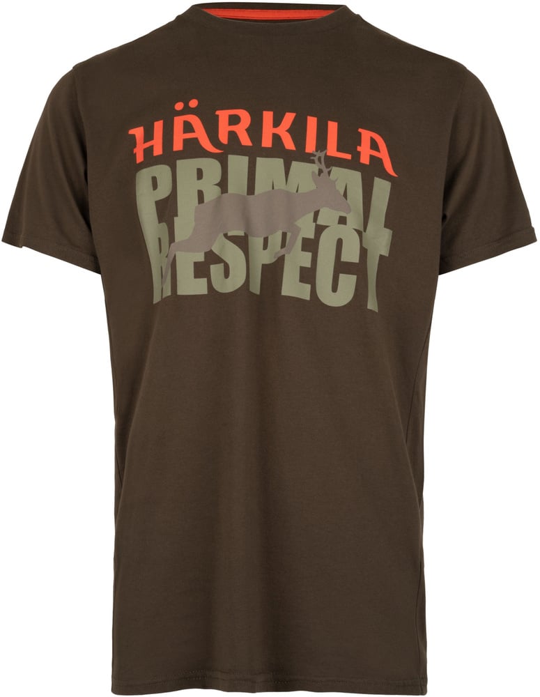productImage: Respect T-shirt puuvillainen t-paita, ruskeavihreä
