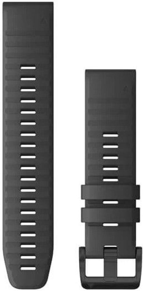 productImage: QuickFit -silikoniranneke, 22 mm, tummanharmaa
