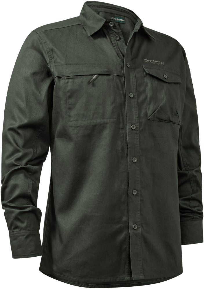 productImage: Atlas Shirt pitkähihainen paita, tummanvihreäTimber