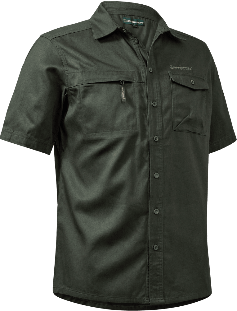 productImage: Atlas Shirt S/S paita, tummanvihreä