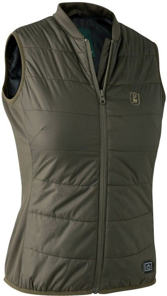 productImage: Lady Heat Inner Waistcoat naisten lämpöliivi, Deep Green