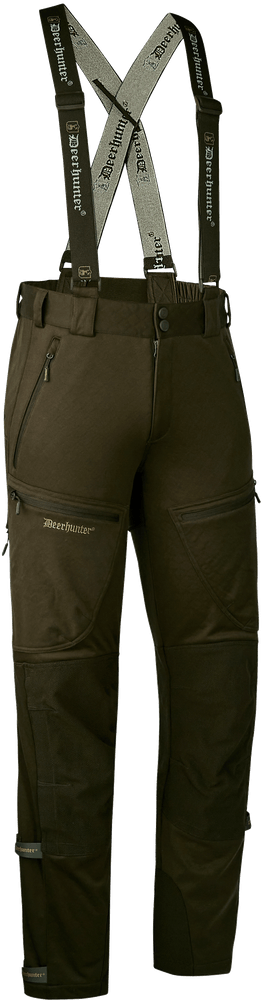 productImage: Excape Softshell Trousers metsästyshousut, vihreäruskea