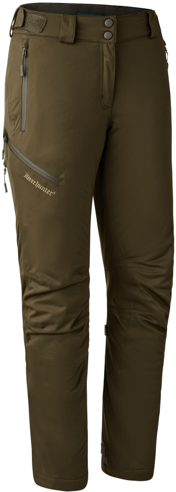 productImage: Lady Excape Winter Trousers naisten topatut metsästyshousut, vihreä