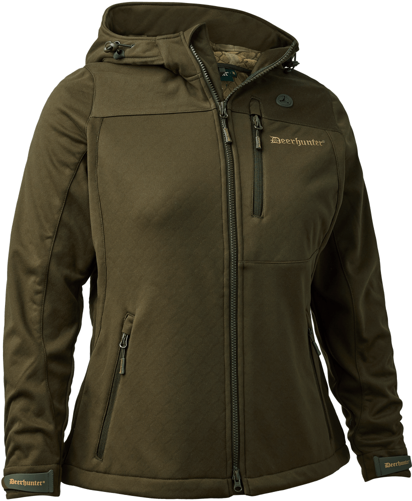 productImage: Lady Excape Softshell Jacket naisten metsästystakki, vihreä
