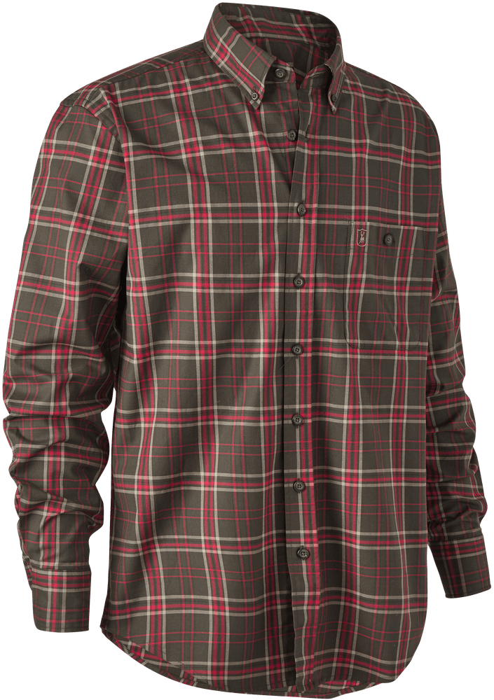 productImage: Eli Shirt kauluspaita, vihreä/punainen