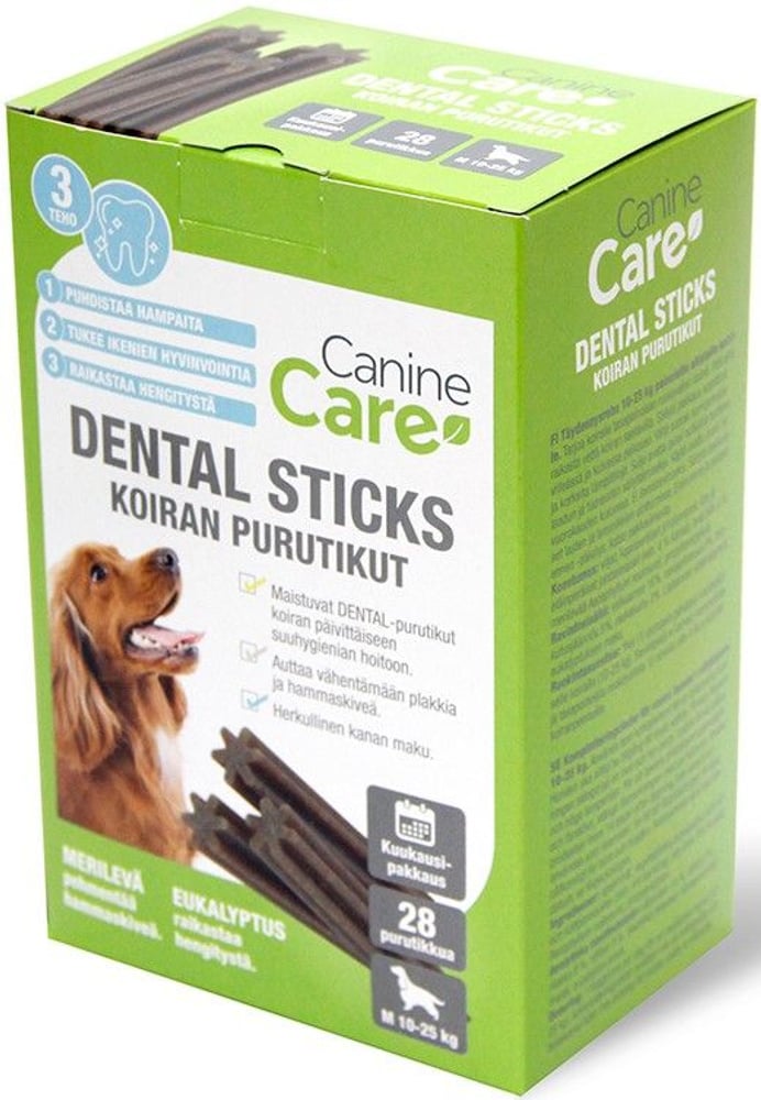 productImage: CanineCare Dental Sticks purutikku, M, 28 kpl