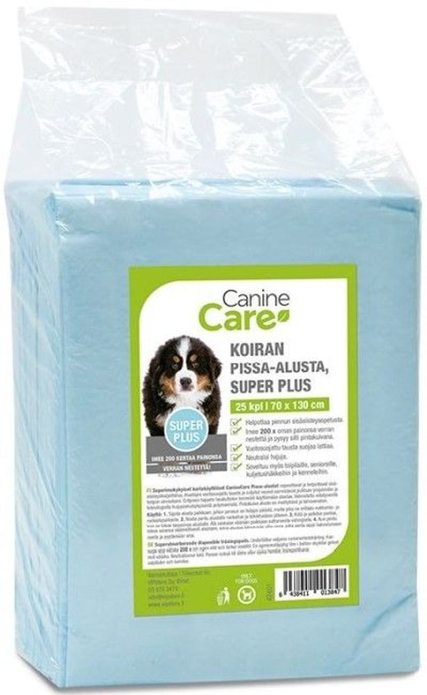 productImage: CanineCare Koiran Pissa-alusta Super Plus, 70x130 cm, 25 kpl