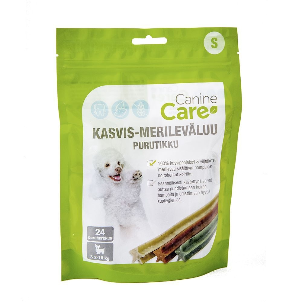 productImage: CanineCare Kasvis-merileväluu Purutikku S, 24 kpl