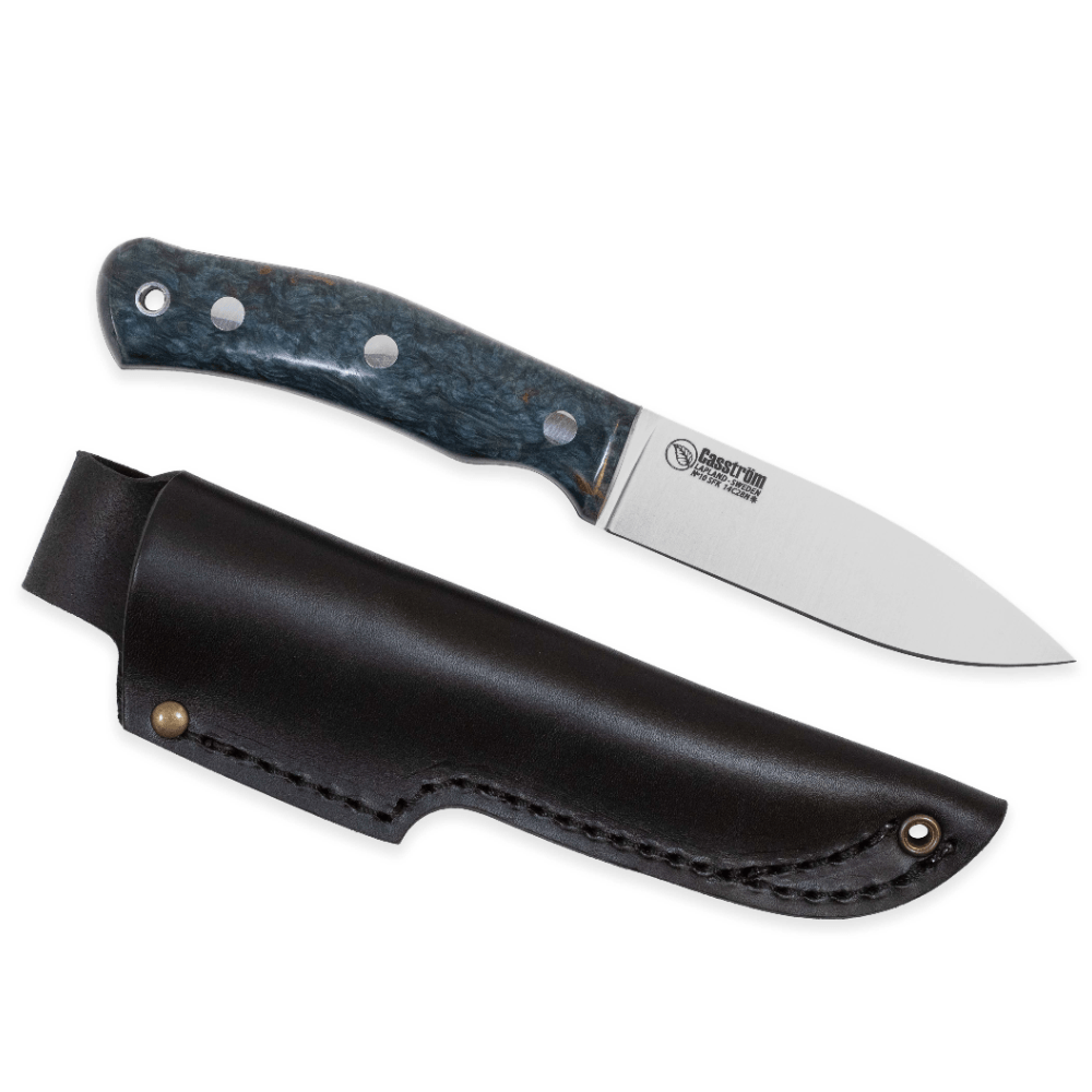 productImage: No.10 Swedish Forest Knife Sandvik 14C28N puukko, Full Flat