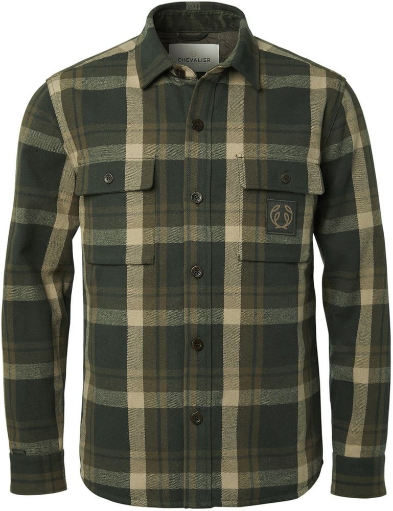 productImage: Axe Overshirt paita, Green Checked