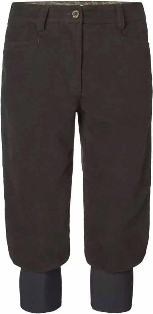 productImage: Elemore Breeks -naisten polvihousut, tummanruskea