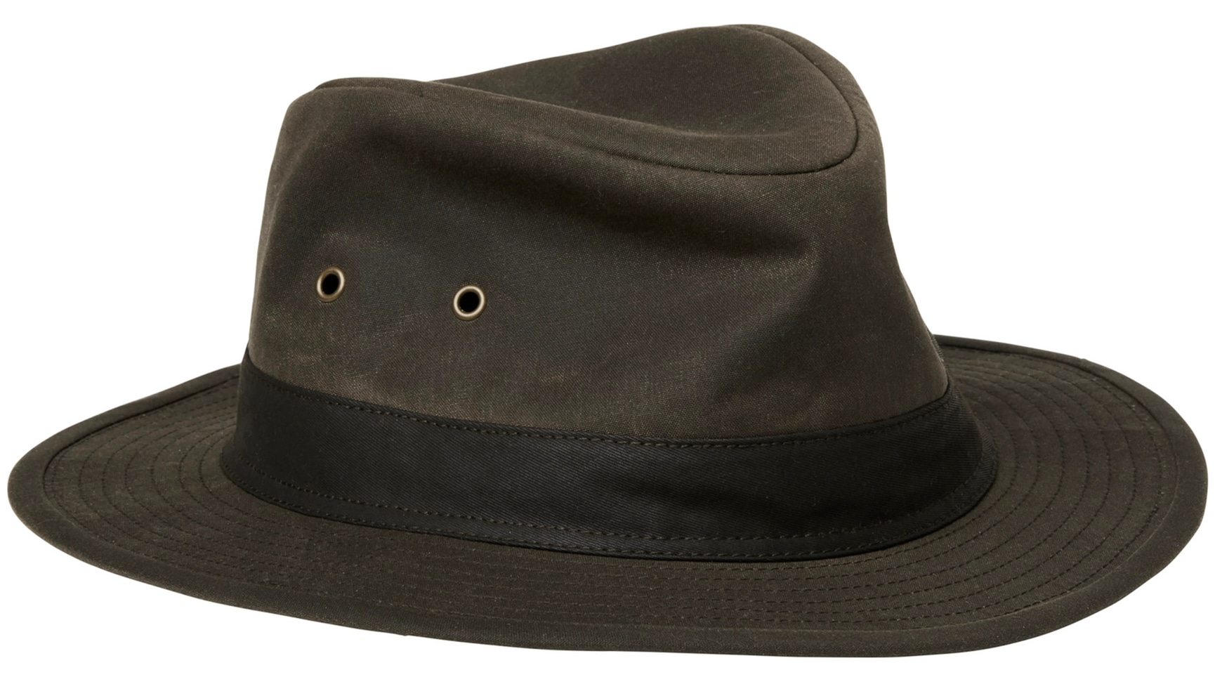 productImage: Cheavlier Bush Waxed Cotton Hat hattu, Leather Brown