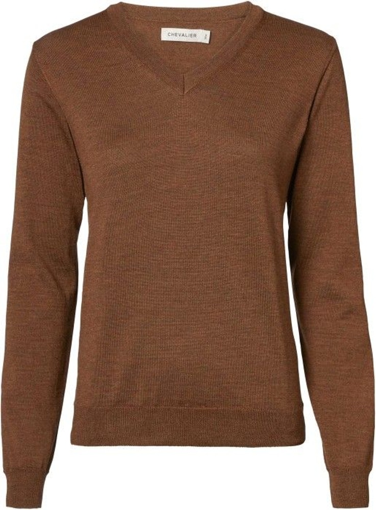 Blaise Pullover naisten pitkähihainen paita, ruskea, view: 1