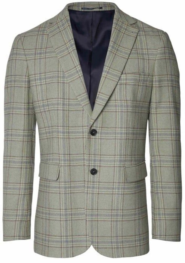 productImage: Wiston Tweed Blazer, Willow Green Checked