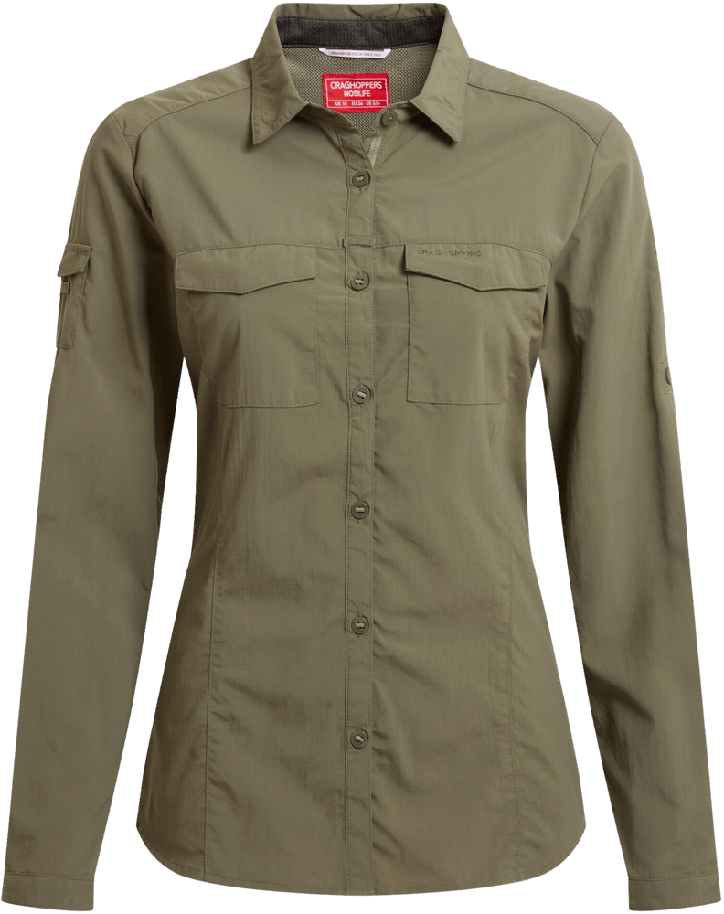 productImage: NosiLife Adventure LS Shirt III naisten paita, Wild Olive