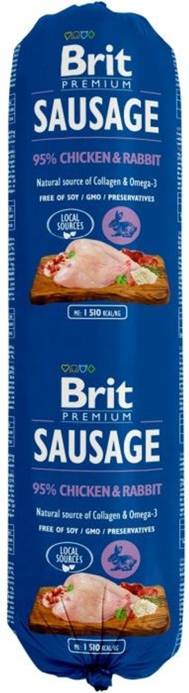 productImage: Chicken & Rabbit -koiranmakkara 800 g