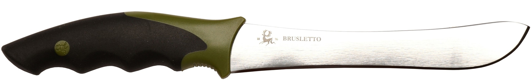 productImage: Butcher -metsästyspuukko, musta/vihreä