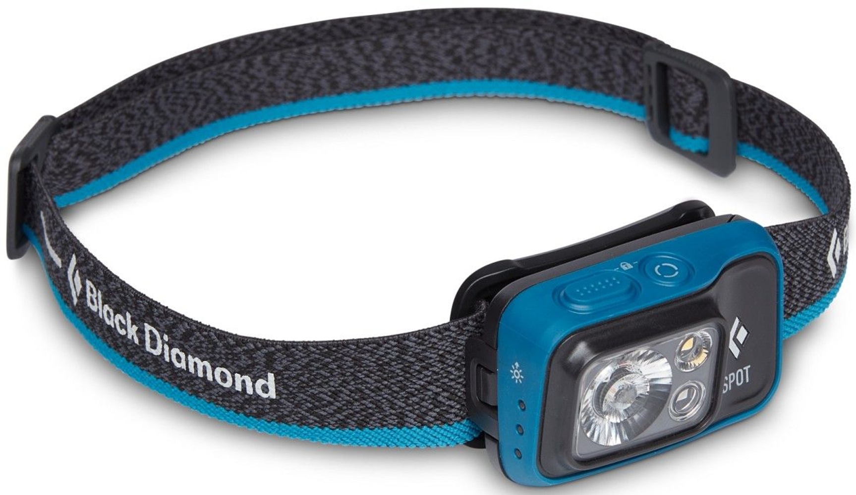 Spot 400 Headlamp otsalamppu, petrooli/harmaa, view: 1