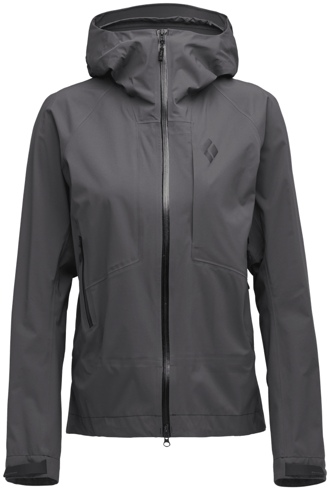 Highline Stretch Shell naisten takki, Anthracite, view: 1