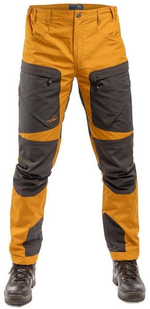 Arrak Active Stretch -ulkoiluhousut, oranssi/ruskea, view: 1