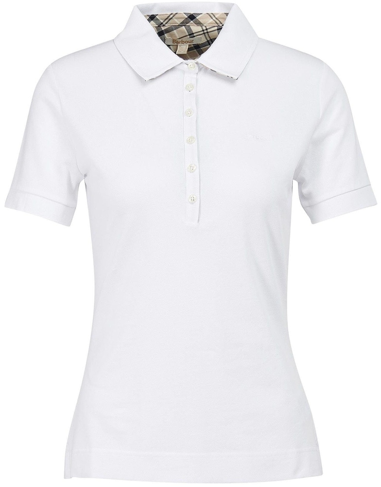 productImage: Portsdown Top naisten pikeepaita, White/Platinum