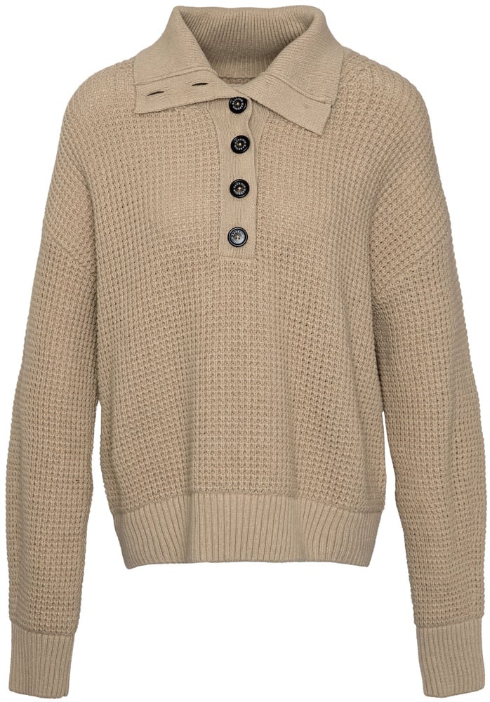 Woodside Knit naisten pusero, Oatmeal/Hessian Tart, view: 1