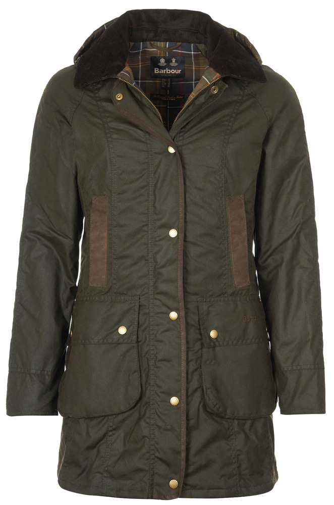 productImage: Bower Wax Jacket naisten vahatakki, oliivi