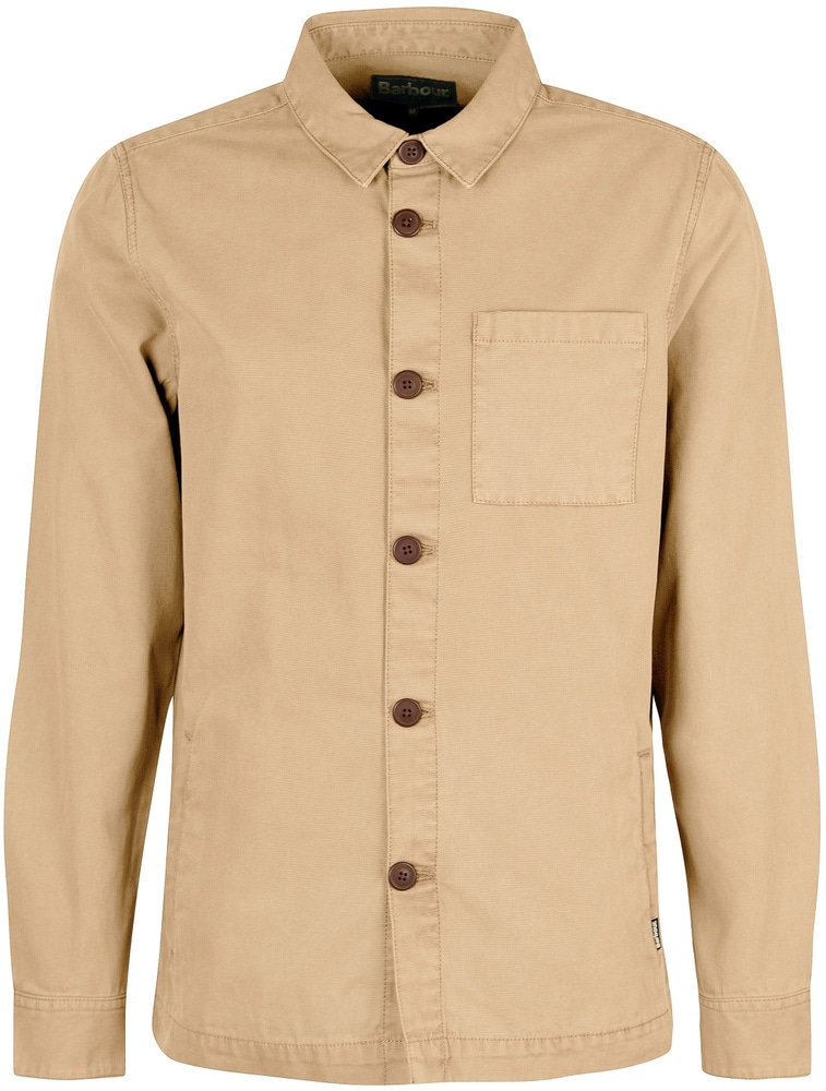 productImage: Washed Overshirt paita, vaaleanruskea