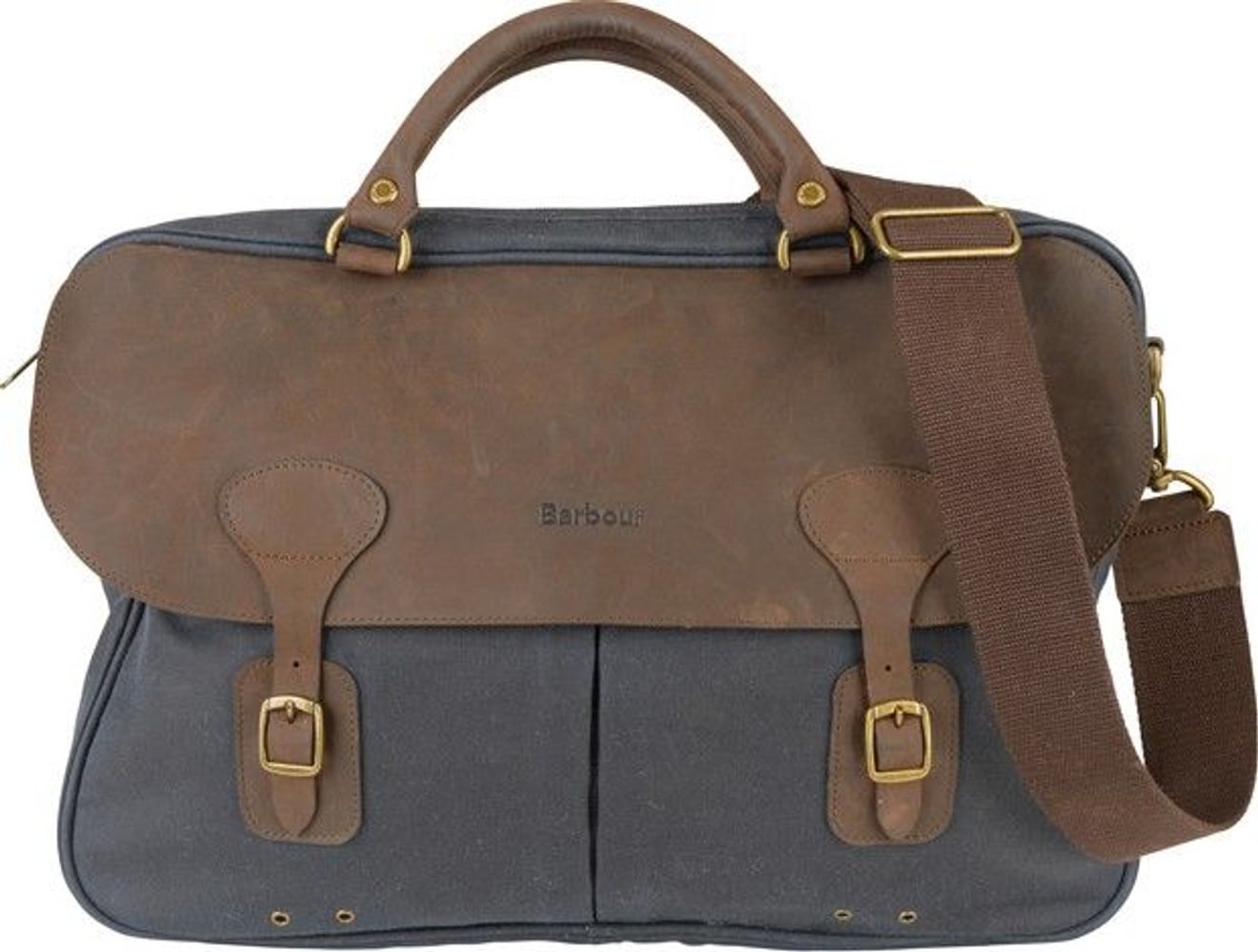 productImage: Wax Leather Briefcase -laukku