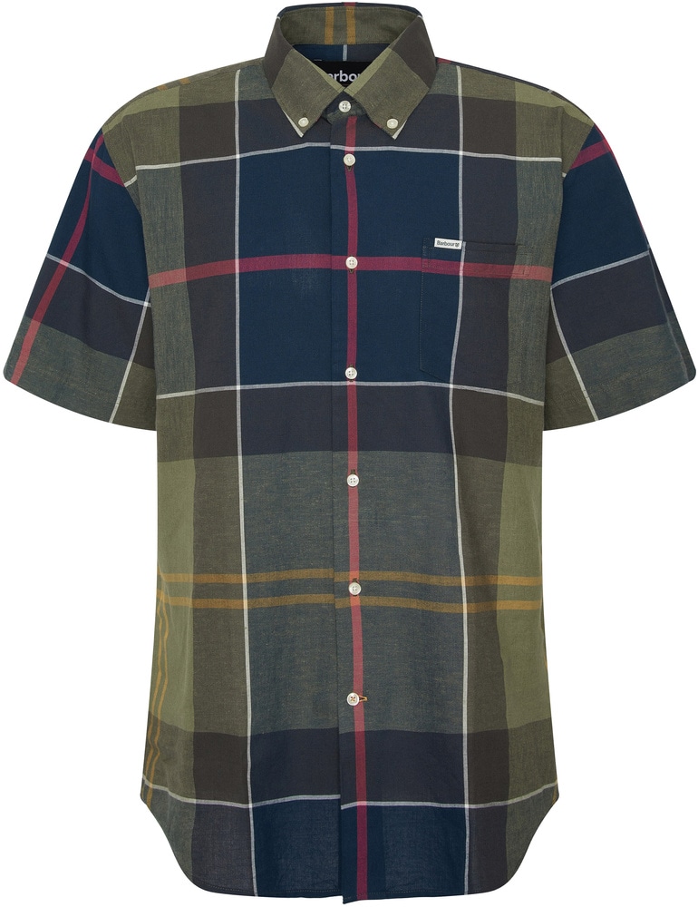 productImage: Douglas Relaxed Fit S/S Shirt lyhythihainen paita, Classic Tartan