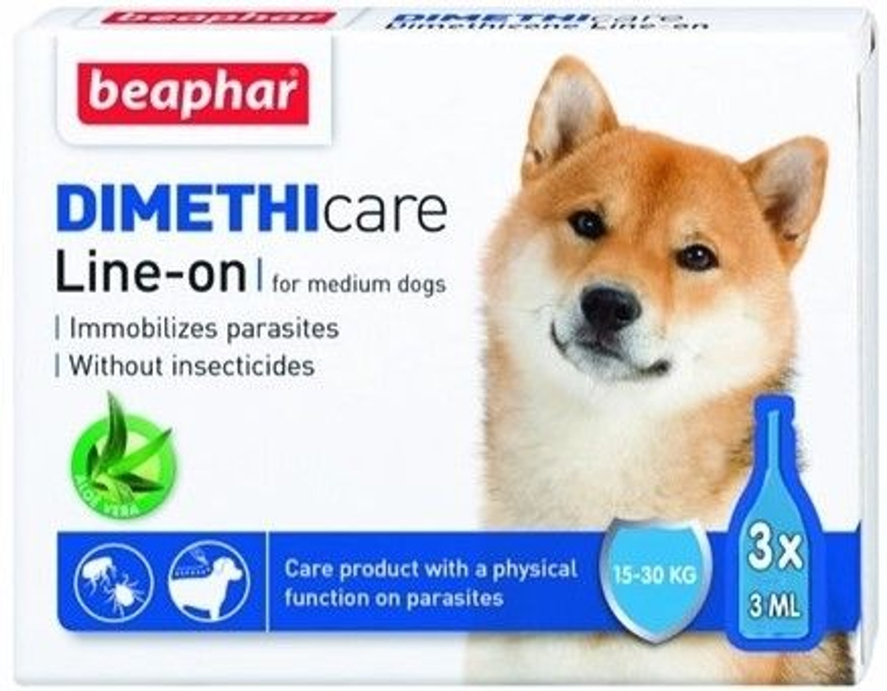 productImage: Flea & Tick Line On Medium Dog hoitotuote