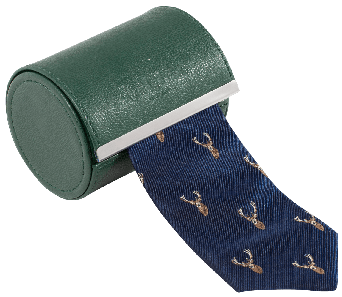 productImage: Ripon Silk Tie silkkisolmio, Deer Navy
