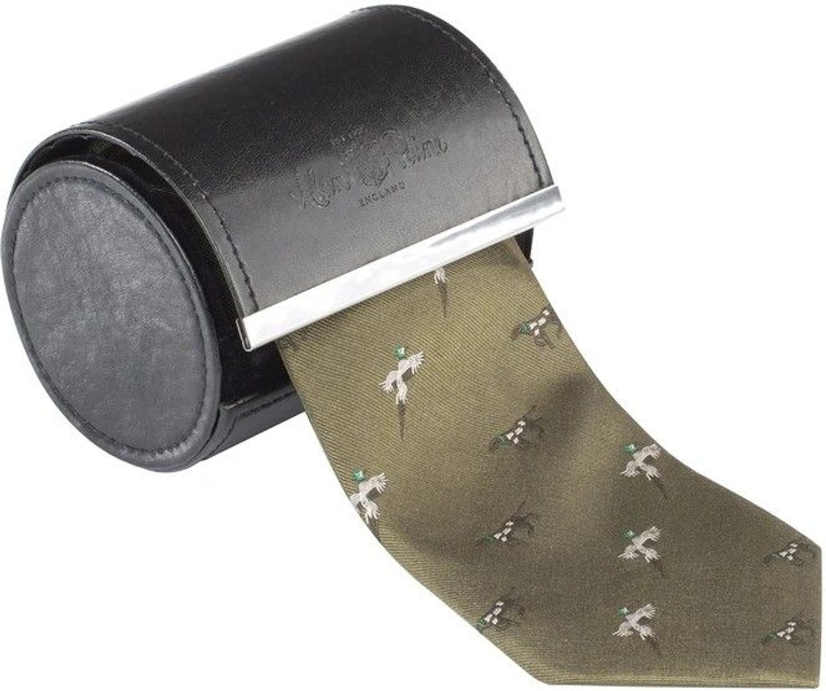 productImage: Ripon Silk Tie silkkisolmio, oliivinvihreä